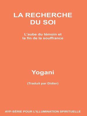 cover image of La Recherche Du Soi